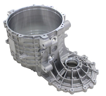 อัลลูมิเนียมเหล็กผสมแบบจําเพาะ Die Casting EV Drive Motor Housing สําหรับรถไฟฟ้า