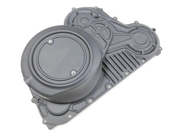 อัลลูมิเนียมสลัด die casting อะไหล่ มอเตอร์ไซค์เครื่องยนต์ ไดรฟ์หลัก Cover Powder Coating