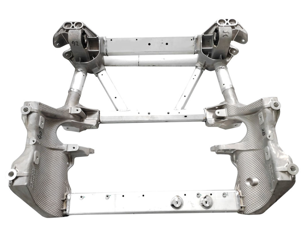 อลูมิเนียมสลัดแรงดันต่ํา Casting Subframe Bracket สําหรับ EV Chassis