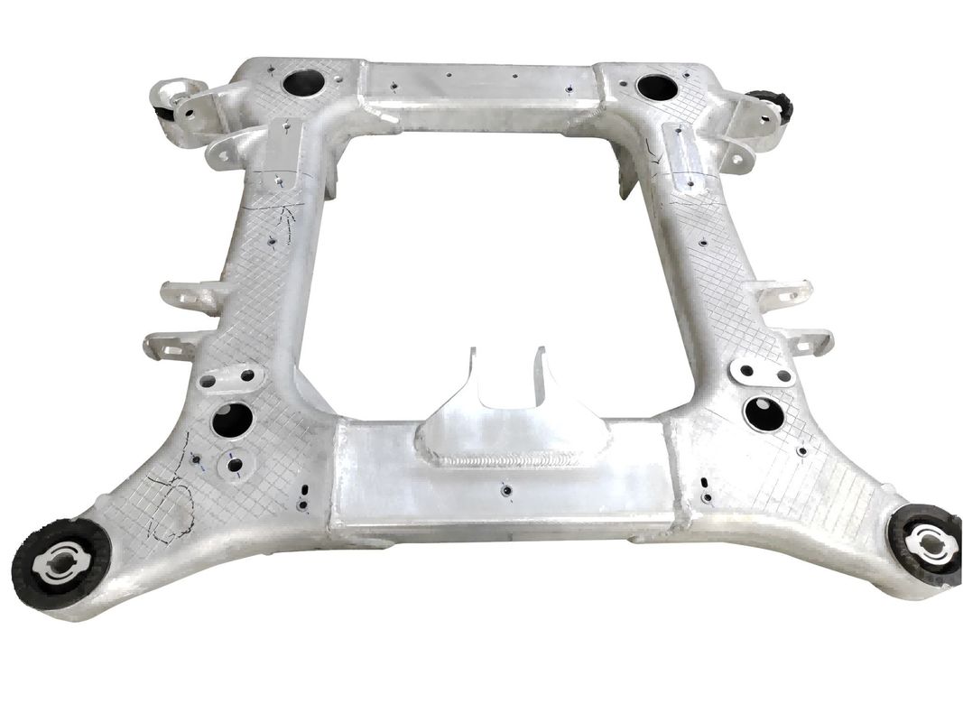 อัลลูมิเนียมสลัดแรงดันต่ํา อะไหล่การโยง welded และประกอบ subframe สําหรับ EV ชาซี