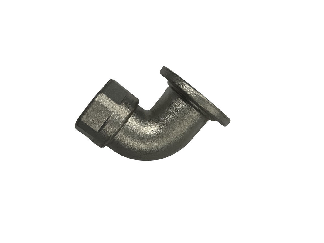 ส่วนที่กําหนดเองการทุน Casting สแตนเลส ช่างแม่นยํา Elbow Pipe
