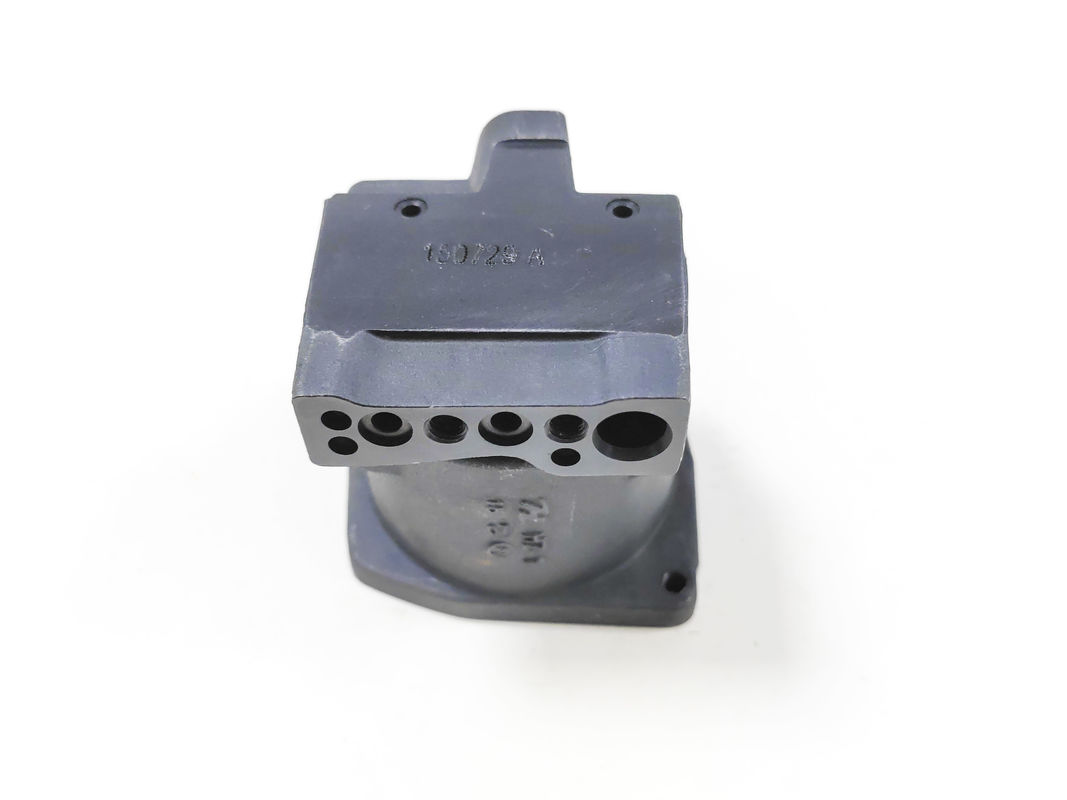 อลูมิเนียม ต้นแบบถาวร การโยน Anodized ไฮดรอลิก manifold Housing สําหรับเครื่องยนต์ภายนอก