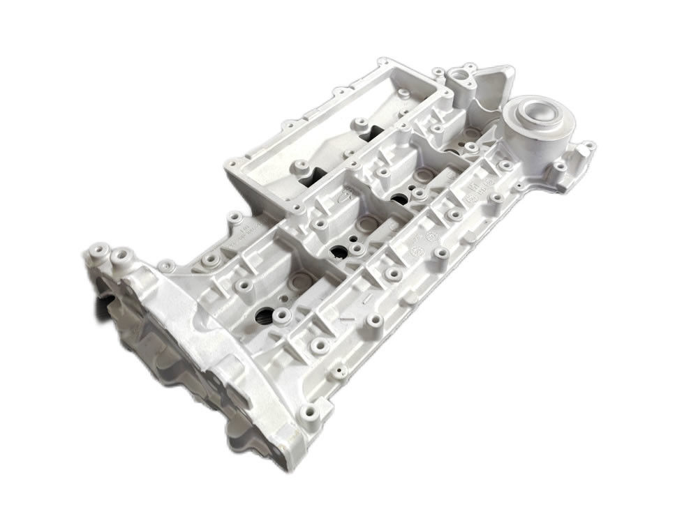 ความดันสูง ADC12 A380 อลูมิเนียมสกัดส่วนท่อรถยนต์เครื่องยนต์ Cam Cover